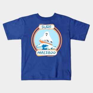 Surf Maliboo Cute Ghost Kids T-Shirt